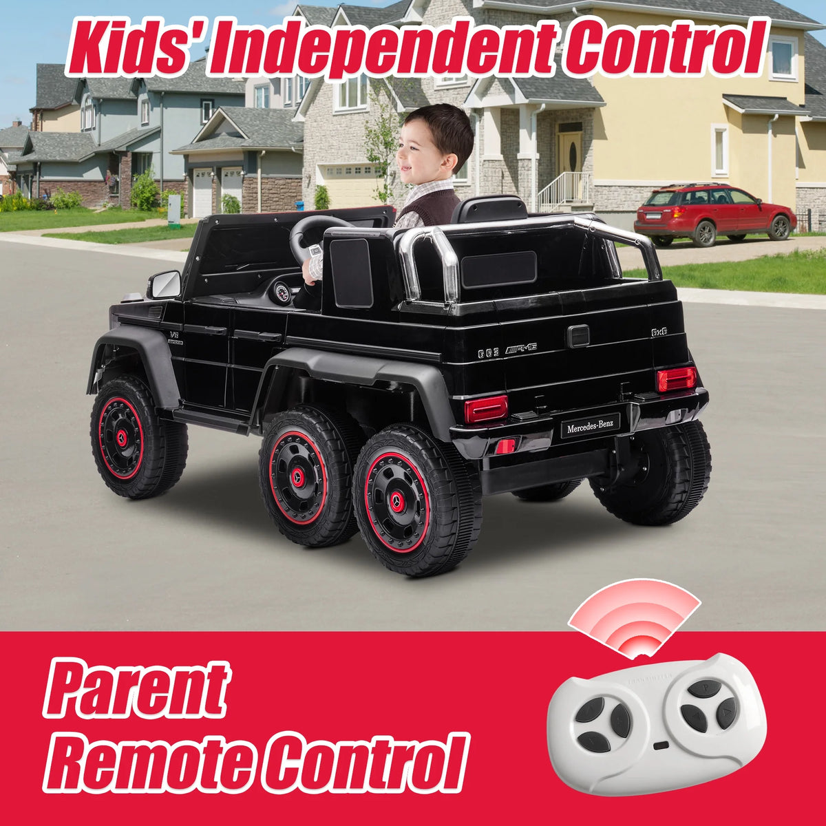 Black 24V Ride On Car with Remote Control X706048