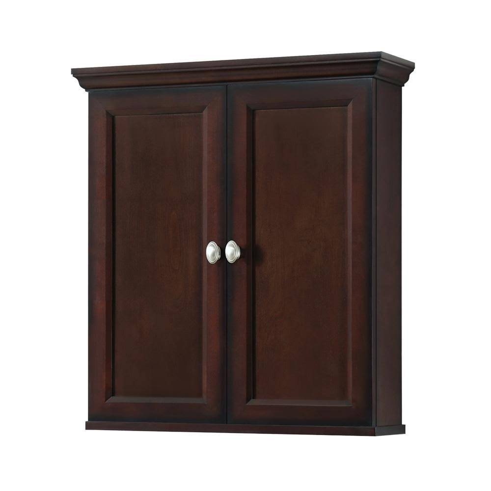 Dark Espresso Wall Cabinet O78868