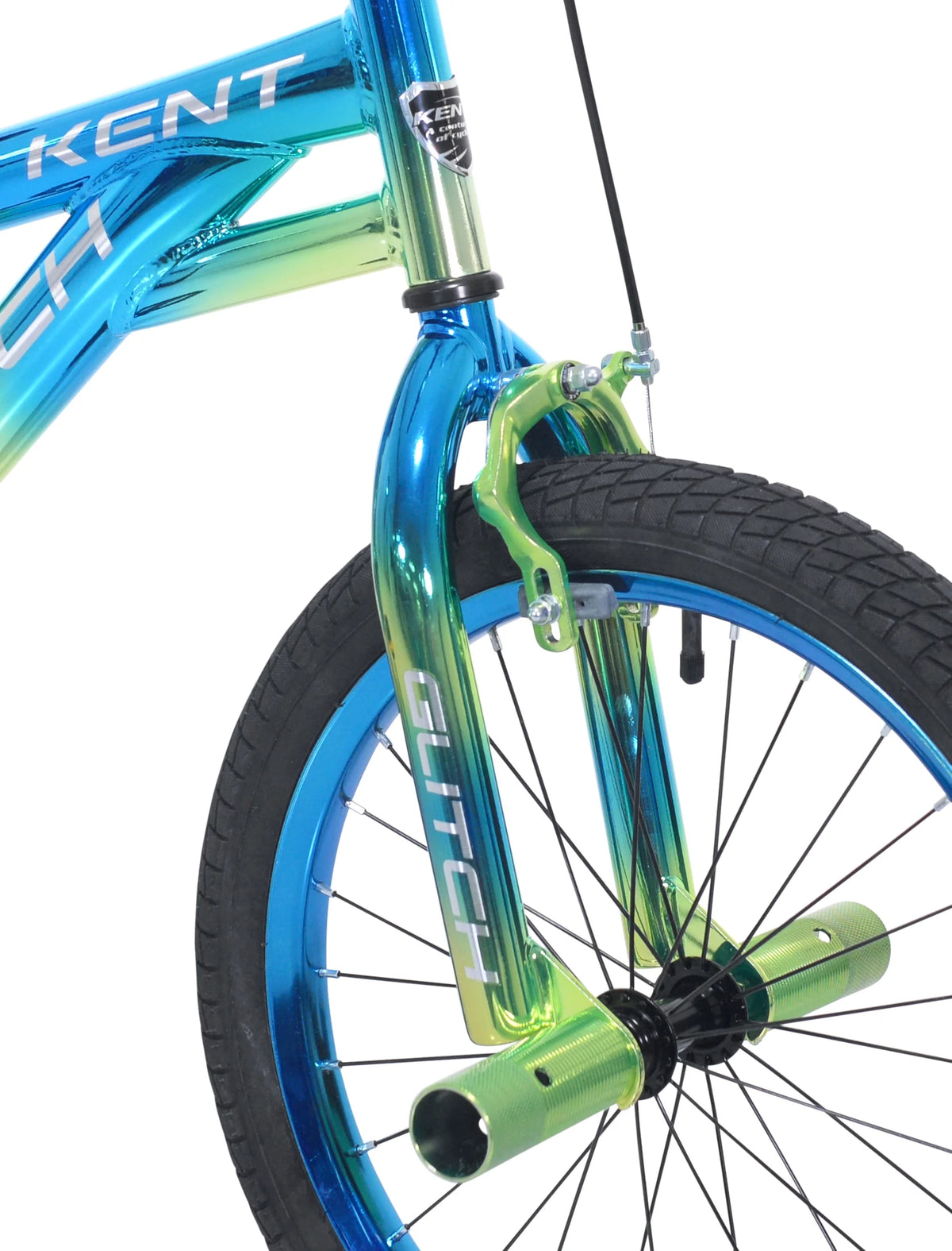 Blue Green Boys BMX Child Bike L8497
