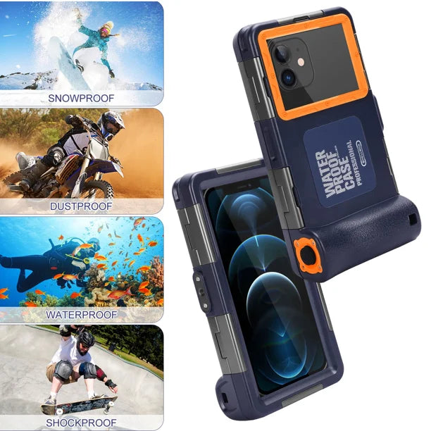 Waterproof Protective Case for Phones Up to 6.9 Inch K684