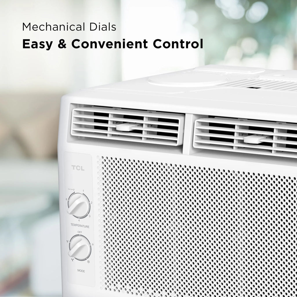 5,000 BTU Mechanical Window Air Conditioner, White B81579