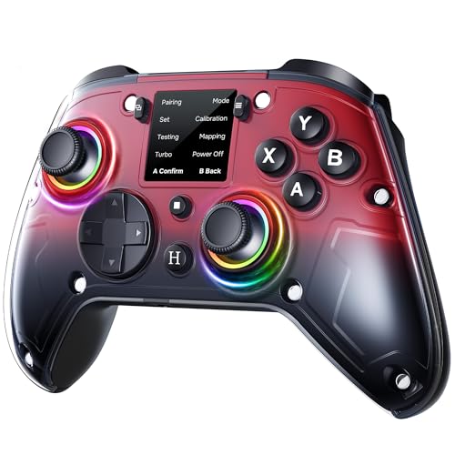Gray Wireless Gaming Controller with Hall Joysticks E8577