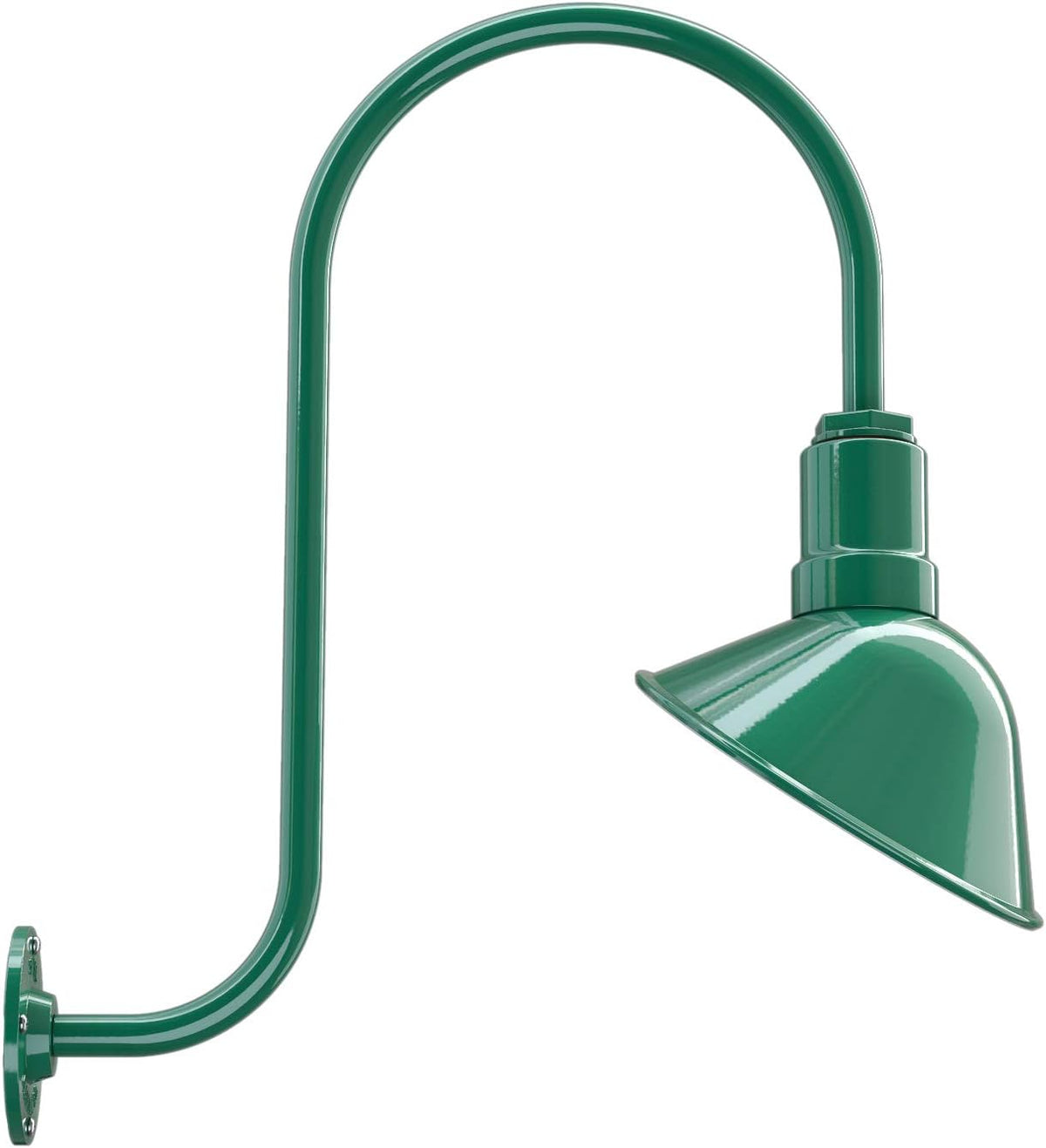 Galvanized Exterior 9 inch Dome 11 inch Gooseneck Store Sign Light W85317