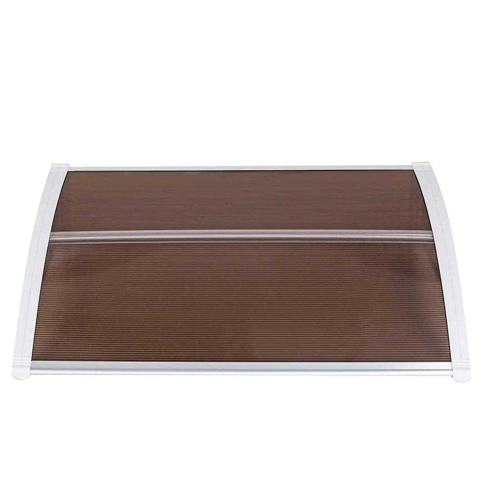 Transparent Polycarbonate Door Rain Cover E668