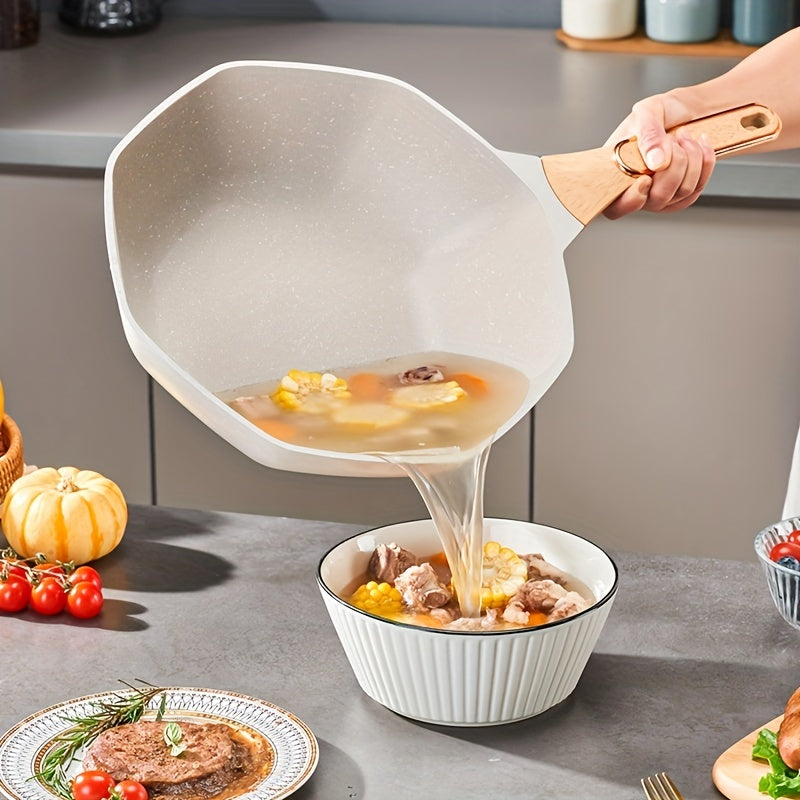 Octagonal Wok Non-Stick Frying Pan V107