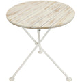 Chestnut Wood Folding Round Bistro Table I5275