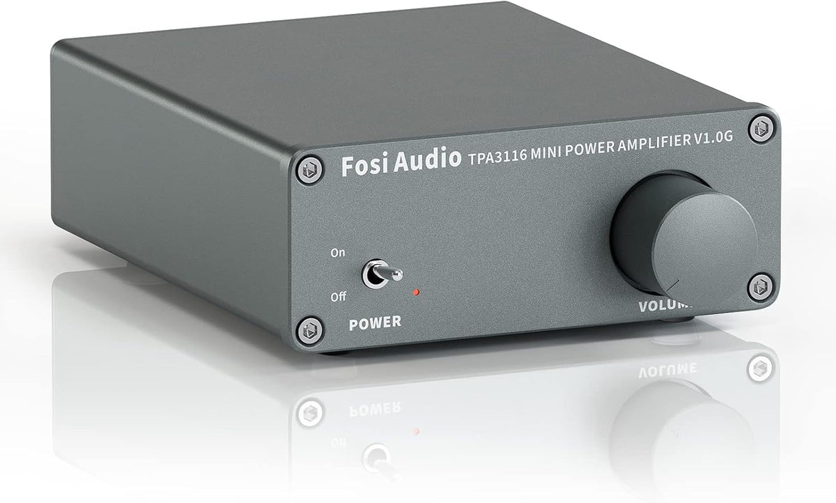 2 Channel Mini Stereo Amplifier with Power Supply W951445