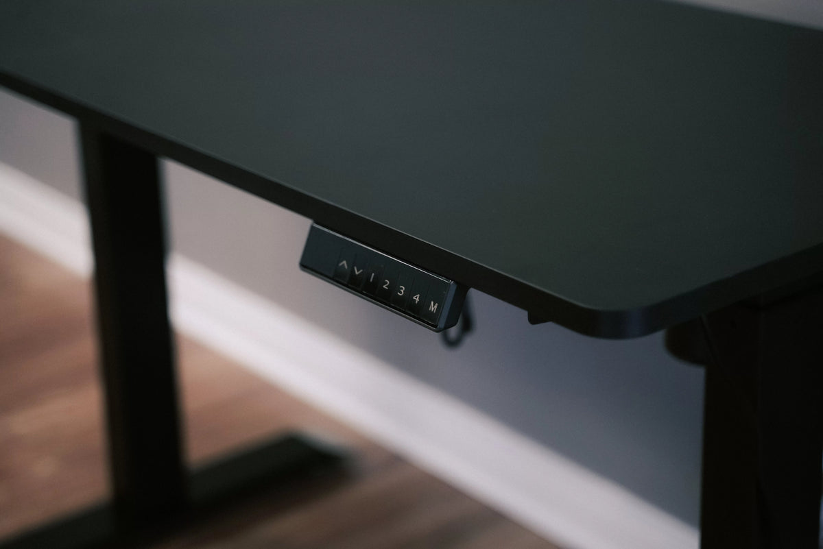 Electric Height Adjustable Desk Frame with Tabletop B9836