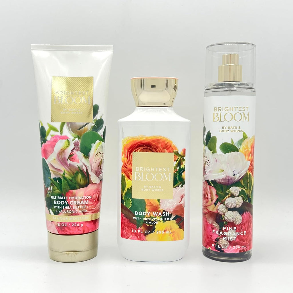 3-Piece Bundle Body Cream, Body Wash and Fine Fragrance Mist F4128