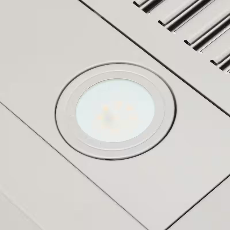 36 in. Convertible Wall Mount Range Hood with 2 Charcoal Filters in Stainless Steel P702695