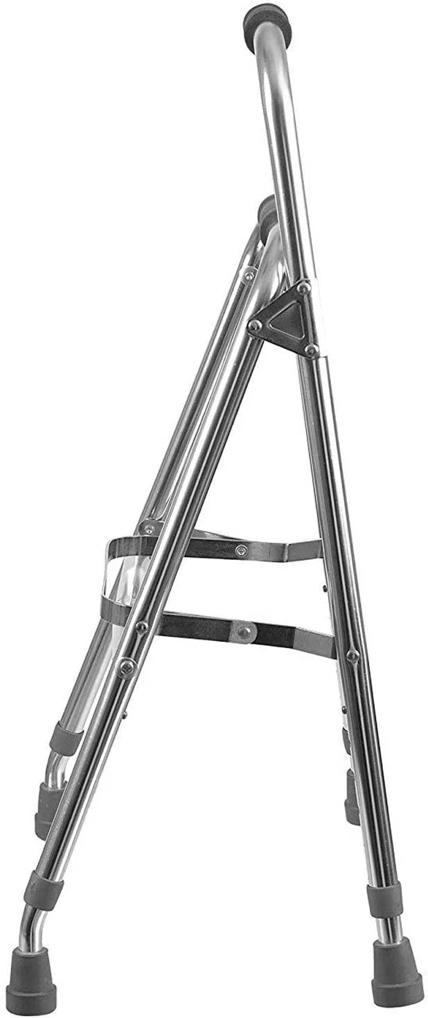 Silver Aluminum Folding Walker L6394