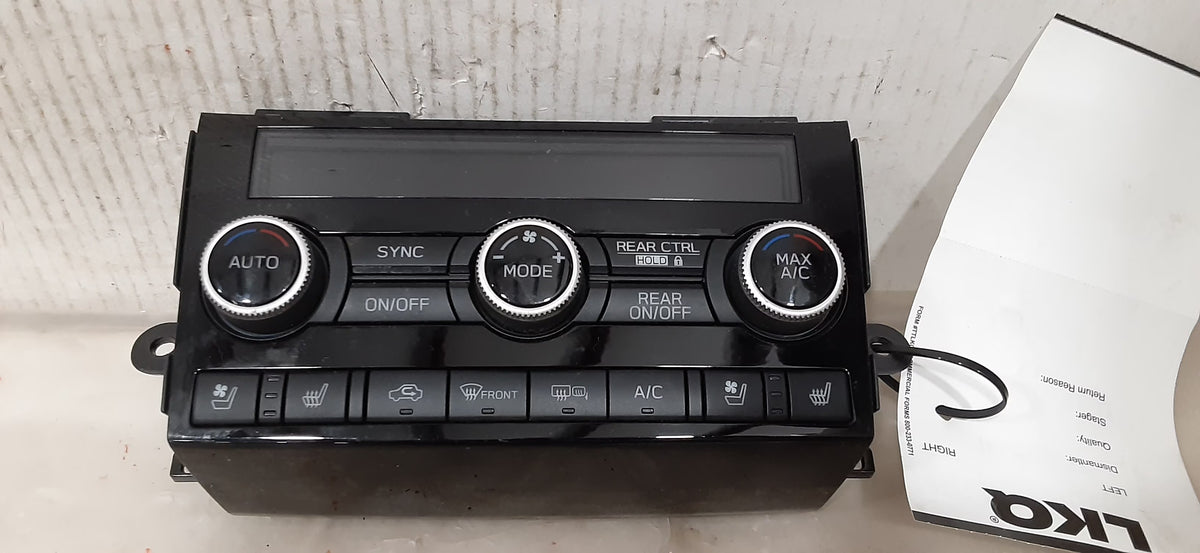 Pre-Owned Subaru Ascent AC Heater Temperature Control Z822