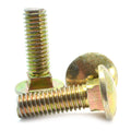 3/4-10 x 5 Grade 8 Carriage Bolt Alloy Steel Yellow Zinc Plated F731171