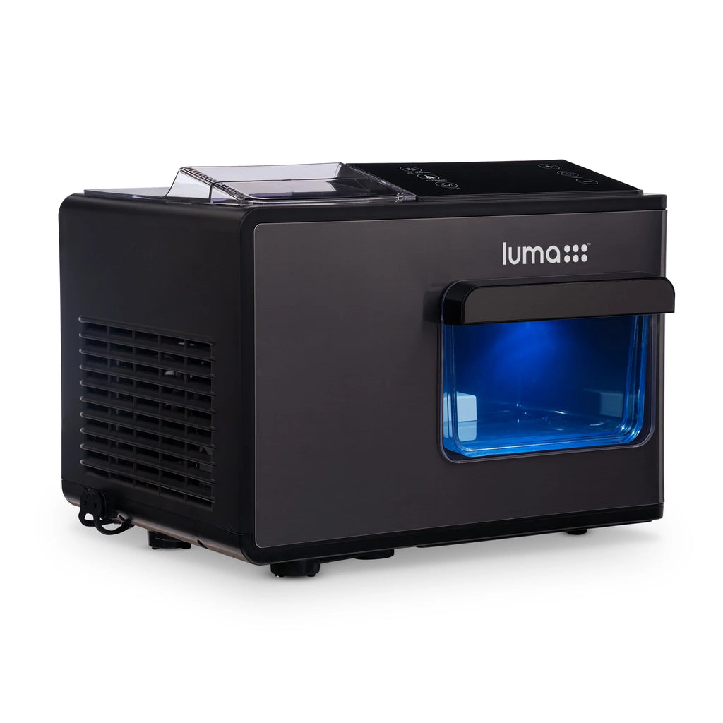 Black Stainless Steel Countertop Ice Maker K516452