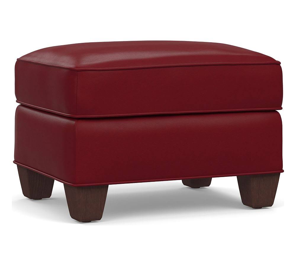 Leather Storage Ottoman H650