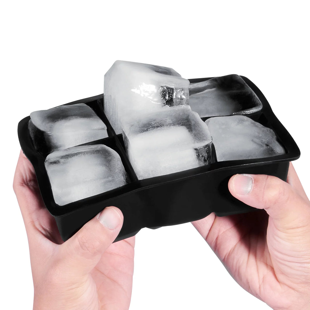 Silicone Ice Cube Tray with Lid 2 Packs E50378