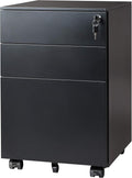 White 3 Drawer Locking File Cabinet Q85061