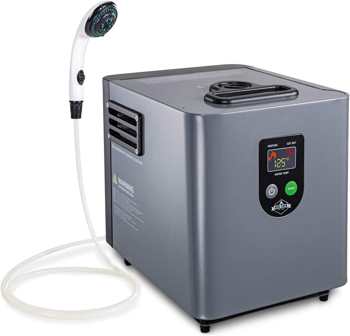Portable Propane Water Heater & Shower Pump with Carry Case X318