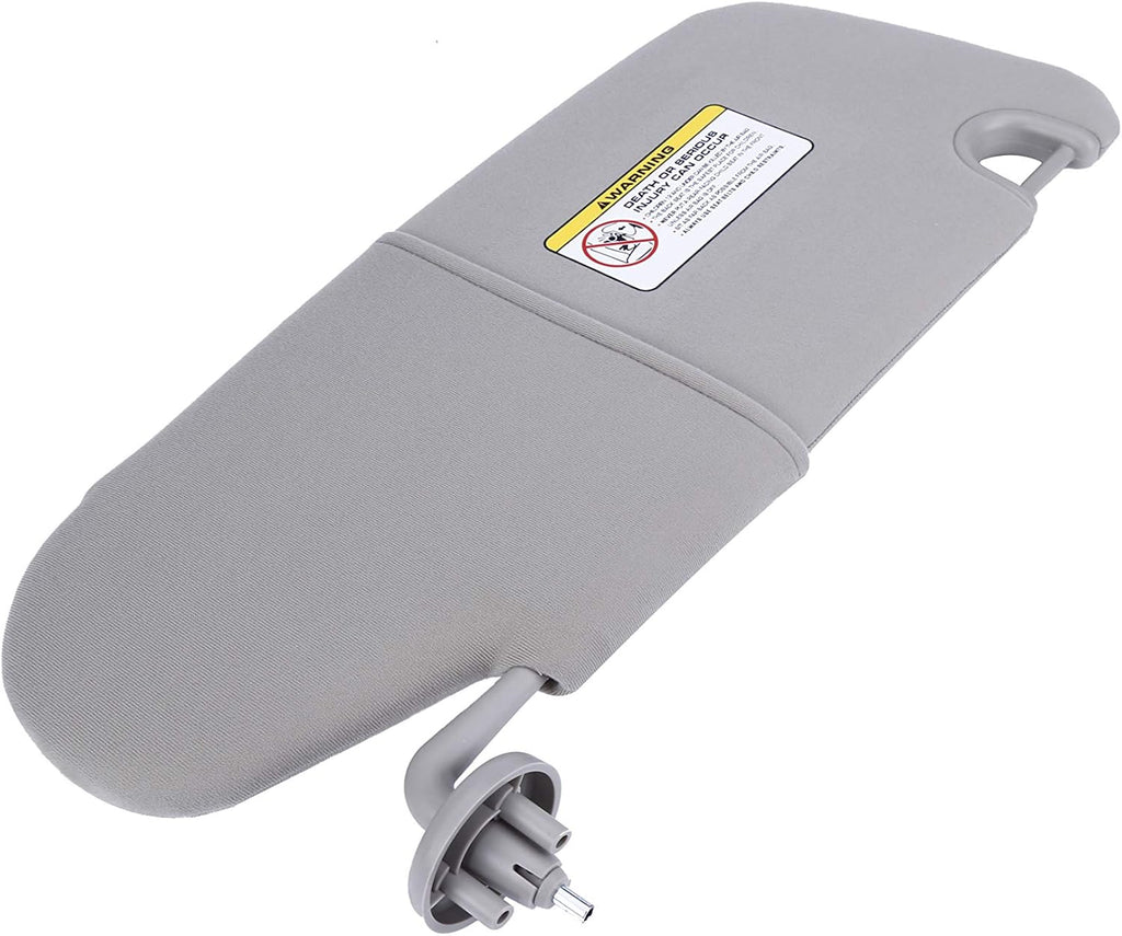 Left Driver Side Sun Visor Gray Pack of 2 K7815