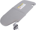 Left Driver Side Sun Visor Gray Pack of 2 K7815