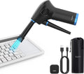 Cordless Air Duster Compressed Air Blower with Rechargeable 6000mAh Battery 40000 RPM Electric Dust Cleaner F3782
