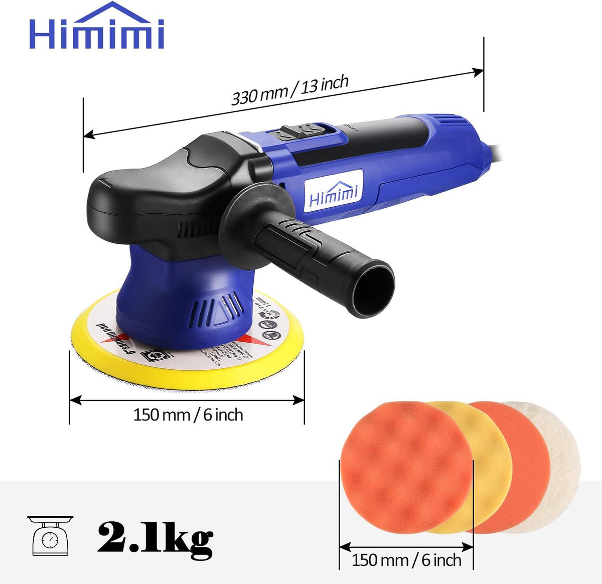 650W 6 Variable Speeds Car Polisher B3737