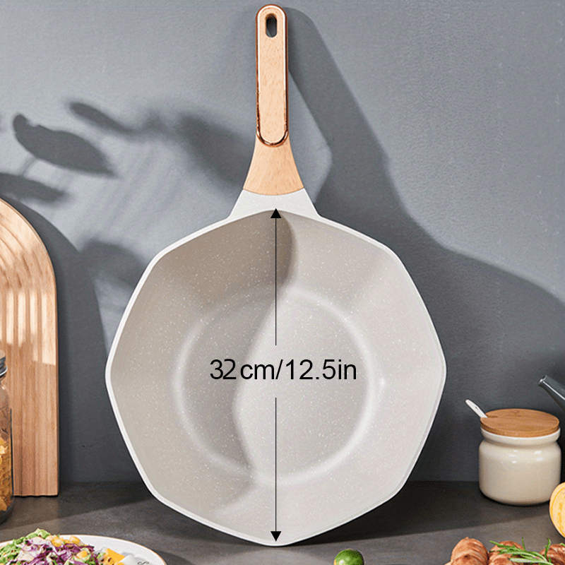 Octagonal Wok Non-Stick Frying Pan V107