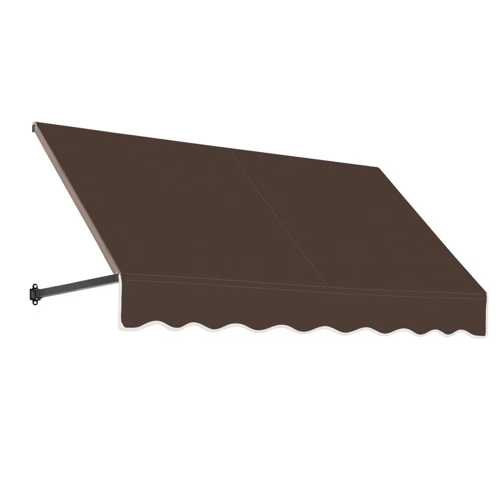 Brown Acrylic Fixed Awning E7611