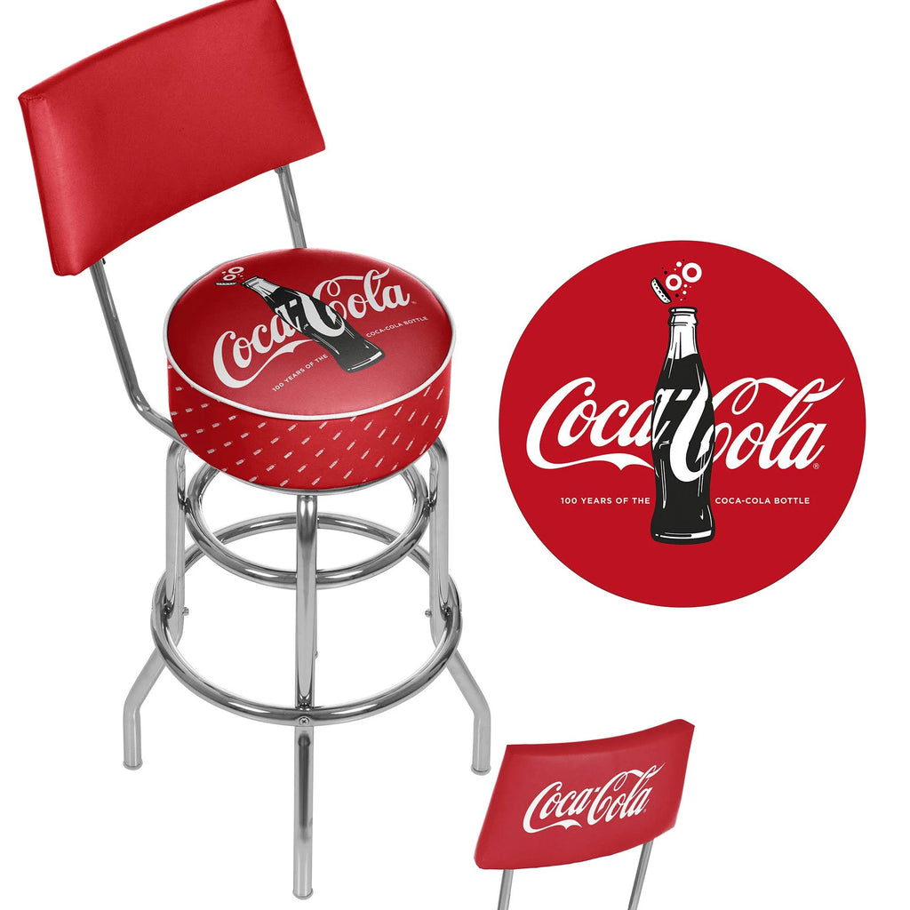 Swivel Bar Stool with Back O350