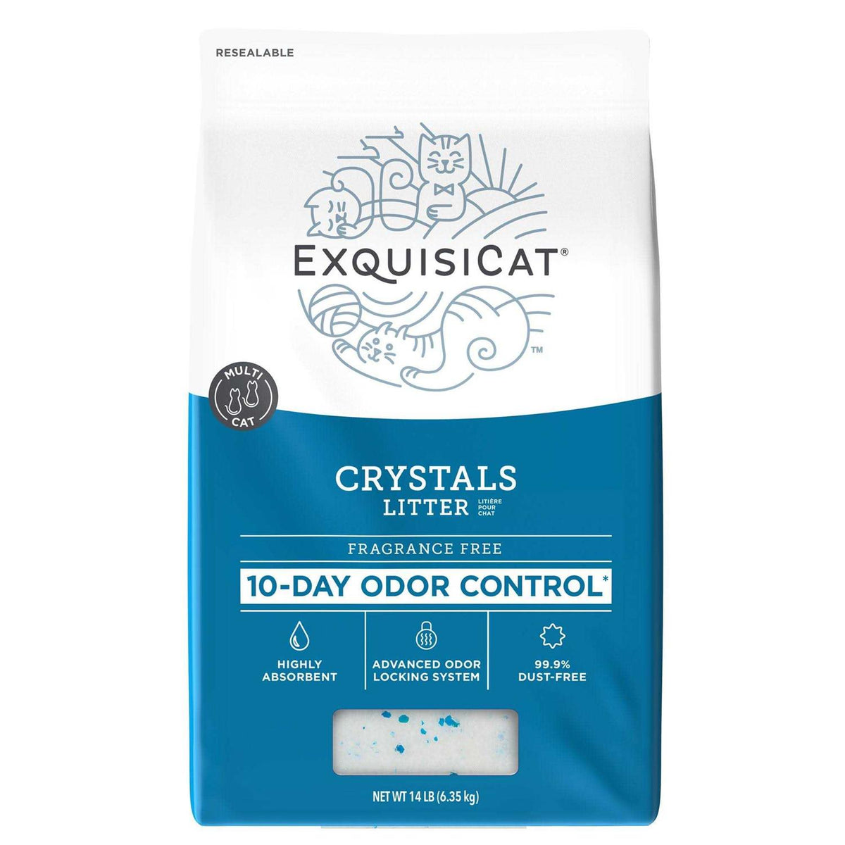 Multi-Cat Silica Cat Litter G5796