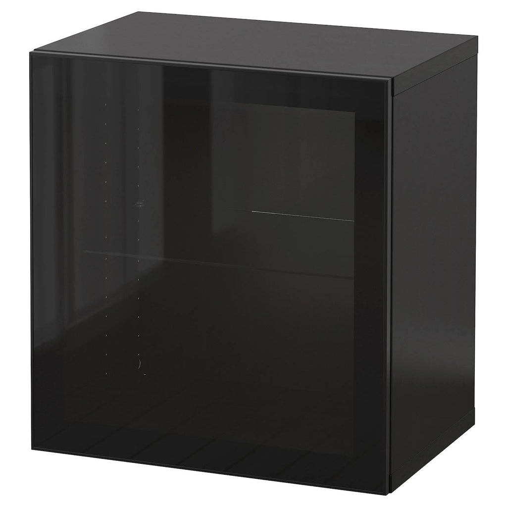 High-gloss Black Wall-Mounted Cabinet N209928