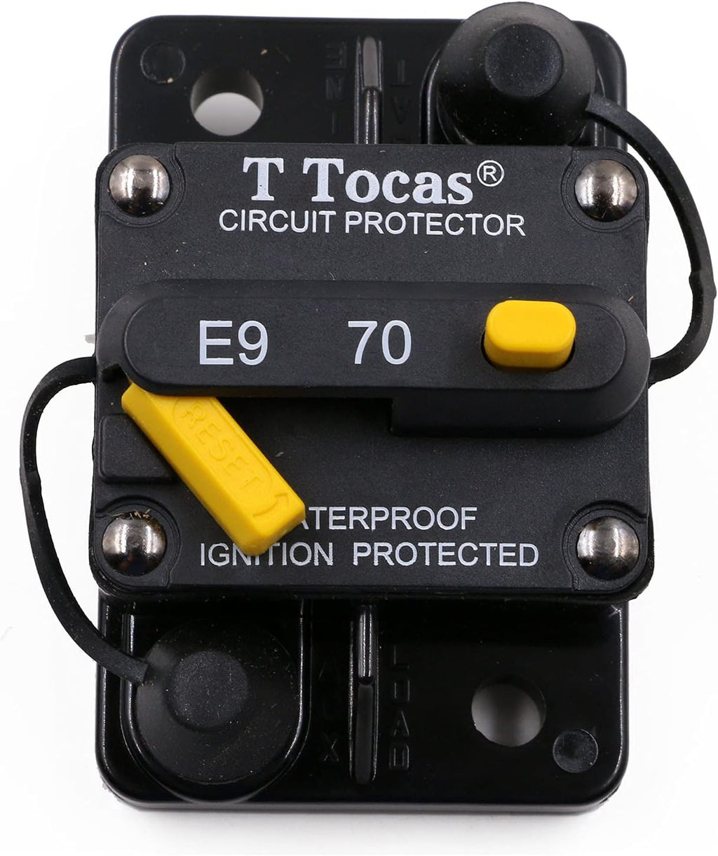 100 Amp Circuit Breaker with Switch Manual Reset Waterproof R872129