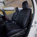 Black Leatherette Car Seat Covers J98318