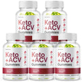 Apple Cider Vinegar Gummies 1000MG 5 Bottles L909