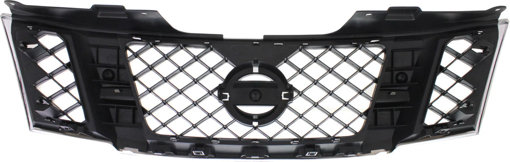 Chrome Shell with Black Insert Grille Assembly M2518