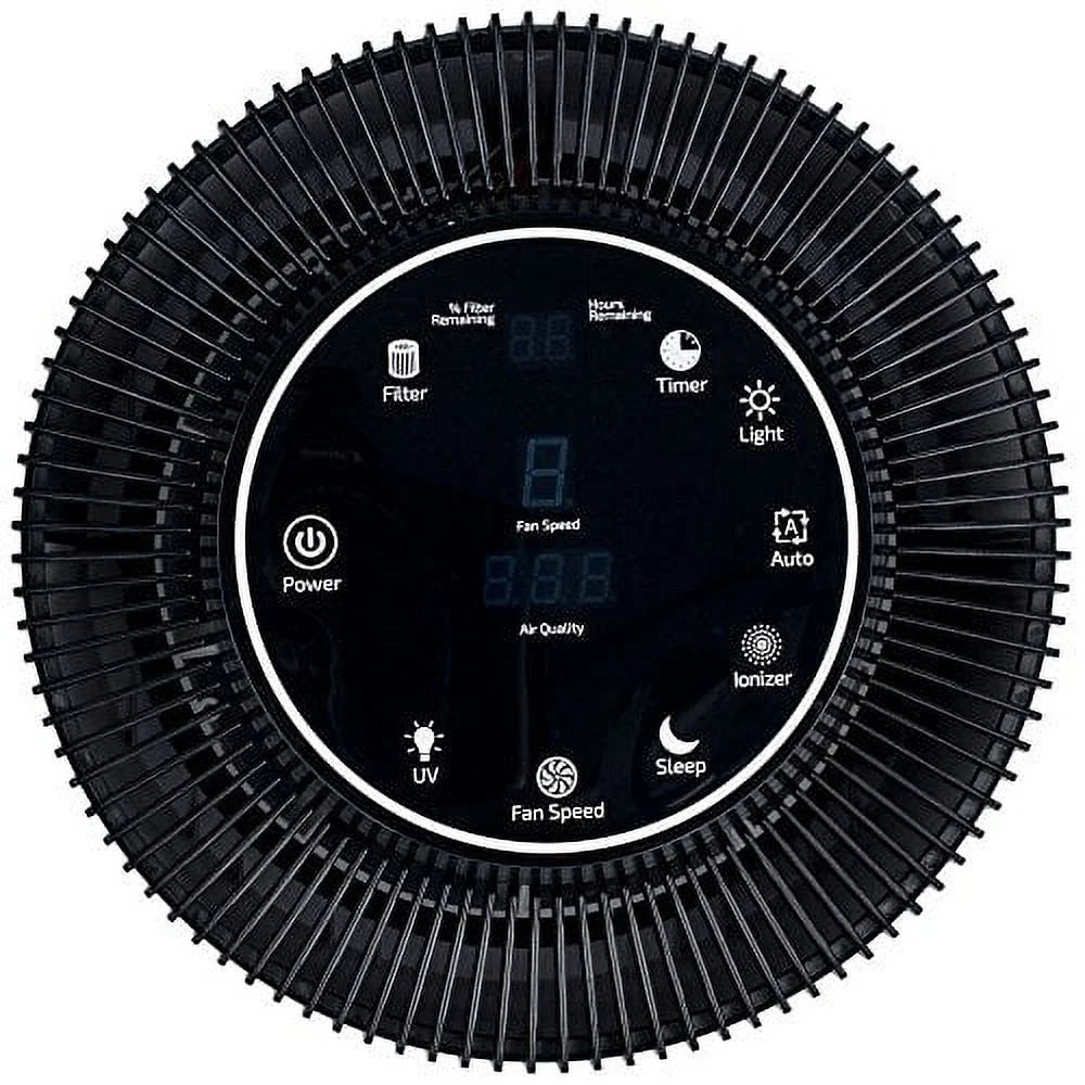 5-in-1 Air Purifier with H13 HEPA Filter Black L76894