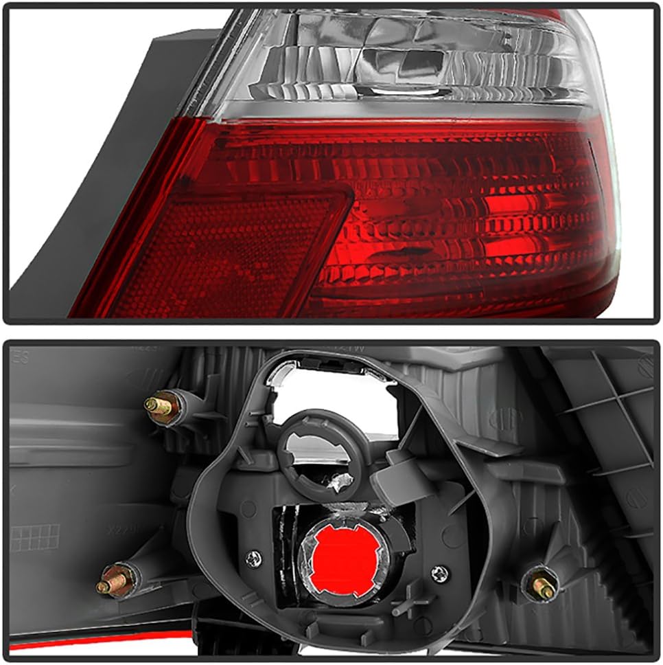 Right Tail Light Lamp Red Lens Passenger Side X542
