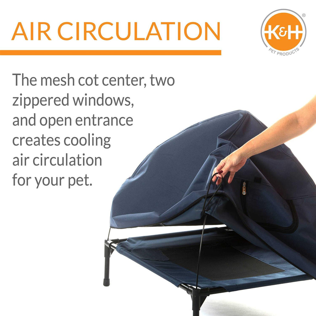 Navy Pet Cot I6284