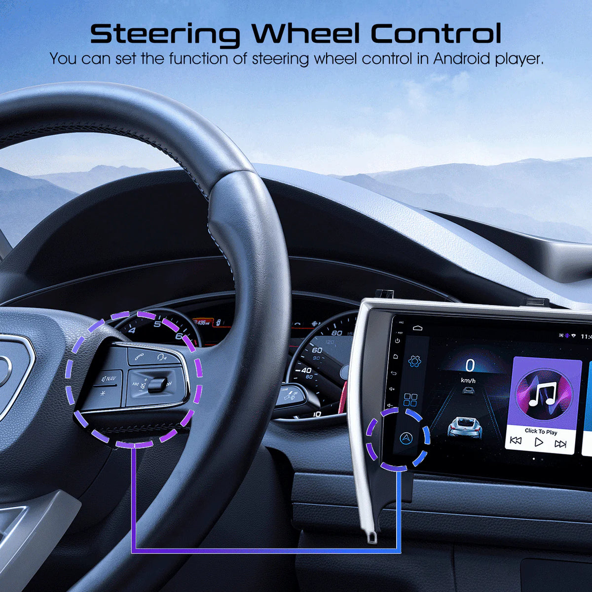 10.1in Carplay Android 12 Car Stereo Radio T78810