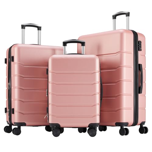 Navy Blue 24 Inch Hard Shell ABS Spinner Luggage L46473