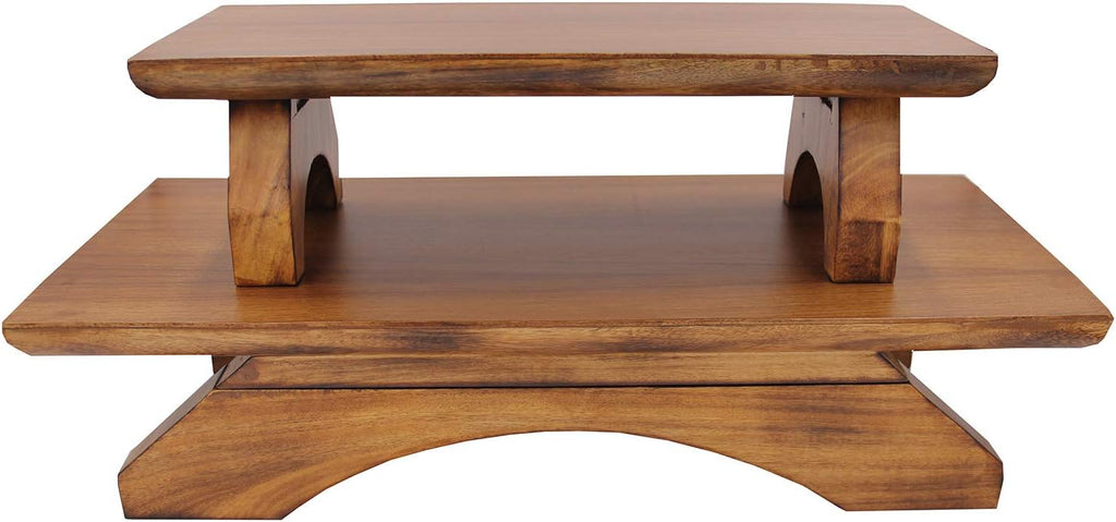Solid Wood Hand Carved Meditation Table N545