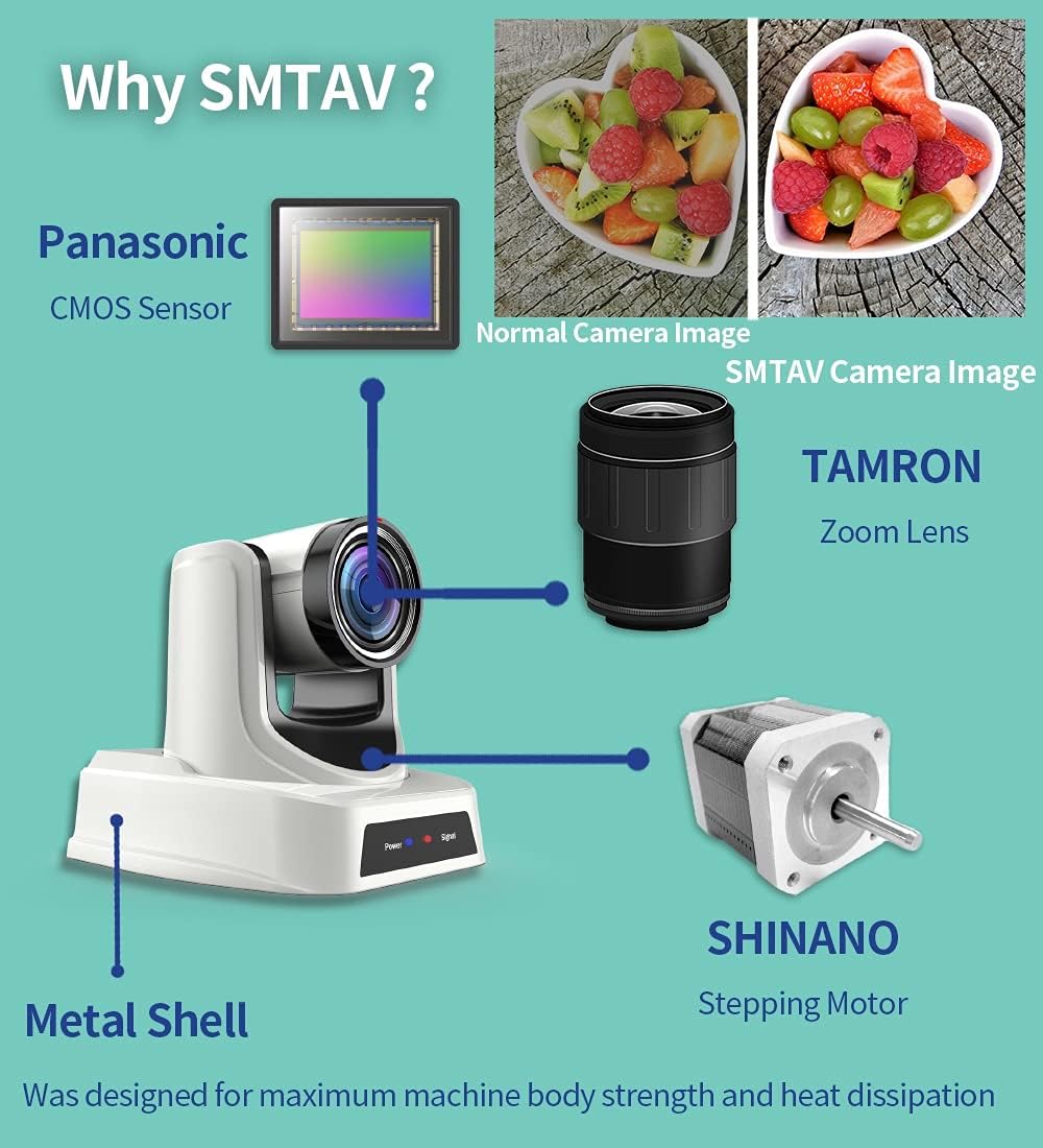 30X Zoom PTZ Camera with 3G-SDI, HDMI, IP Streaming T521531