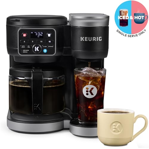 Single Serve & Carafe Coffee Maker, 72oz Reservoir P997