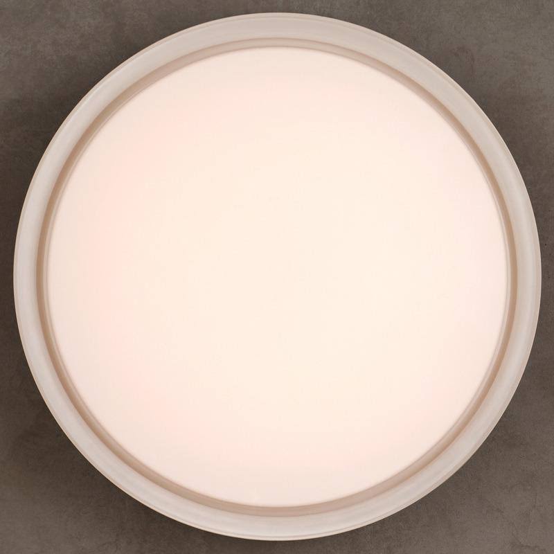 Satin Nickel Flush Mount V2648