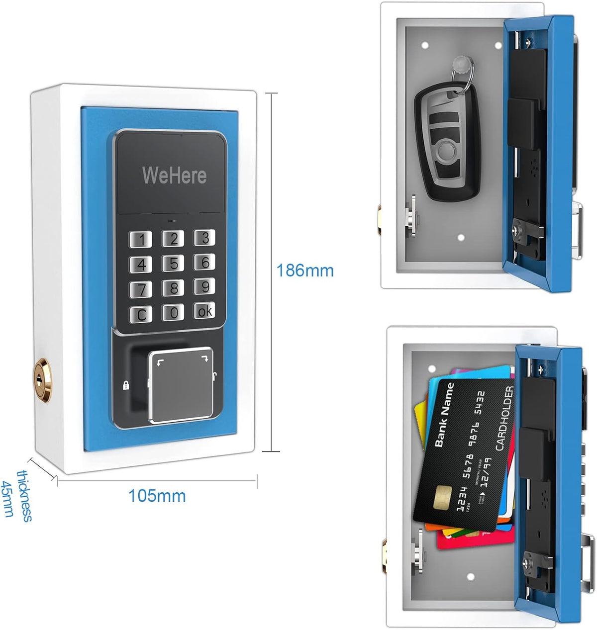 Key Lock Box Pack of 2 R628