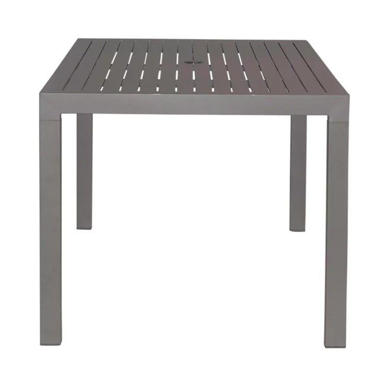 72"W Aluminum Outdoor Rectangular Leg Table V598