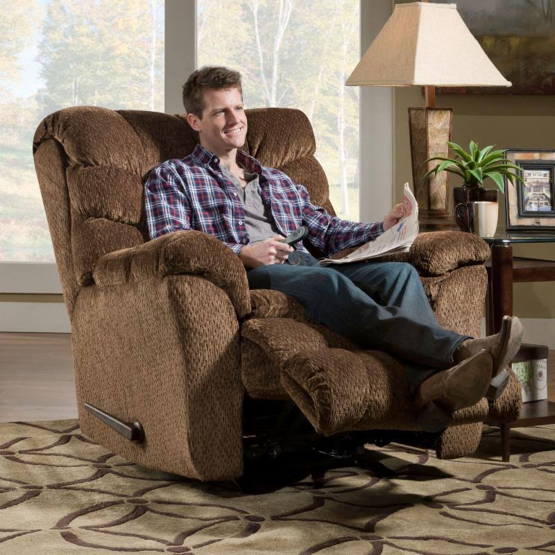 Upholstery Heat and Massage Rocker Recliner Q73755