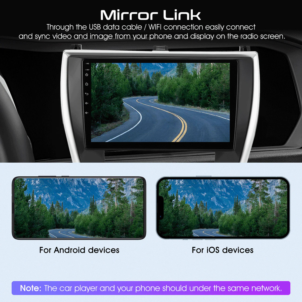 10.1in Carplay Android 12 Car Stereo Radio T78810