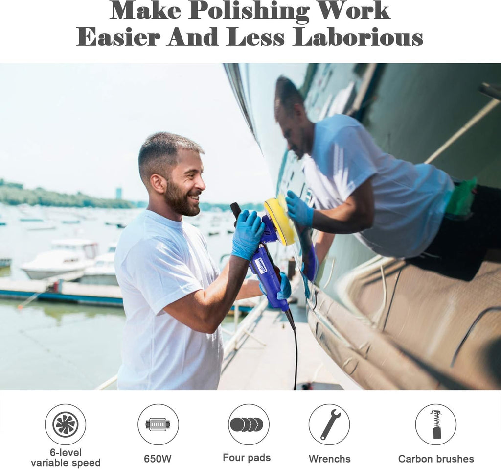 650W 6 Variable Speeds Car Polisher B3737