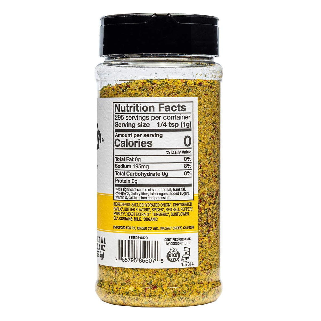 Organic Buttery Steakhouse Seasoning Rub 10.4 Ounce (3 Packs) W502115